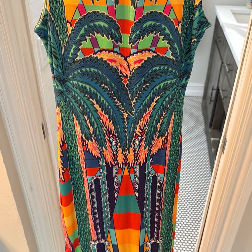 Colorful Geometric Maxi Dress - Picture 6 of 6